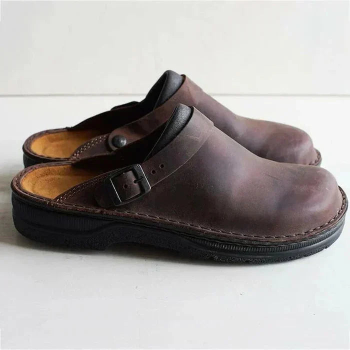 EVELYN | ORTHOPAEDIC LEATHER SLIP-ON