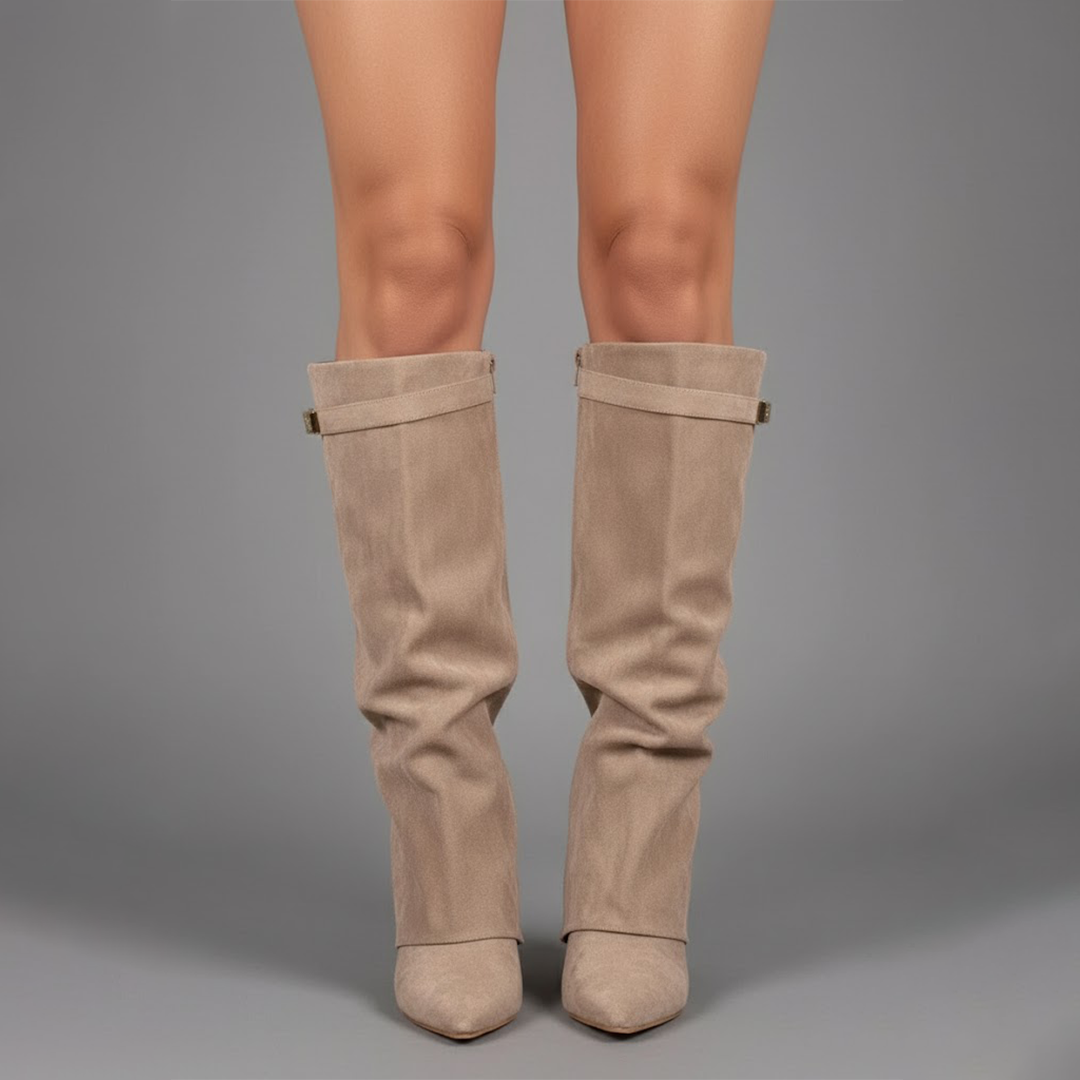 CONNIE | LEATHER THIGH-HIGH BOOTS