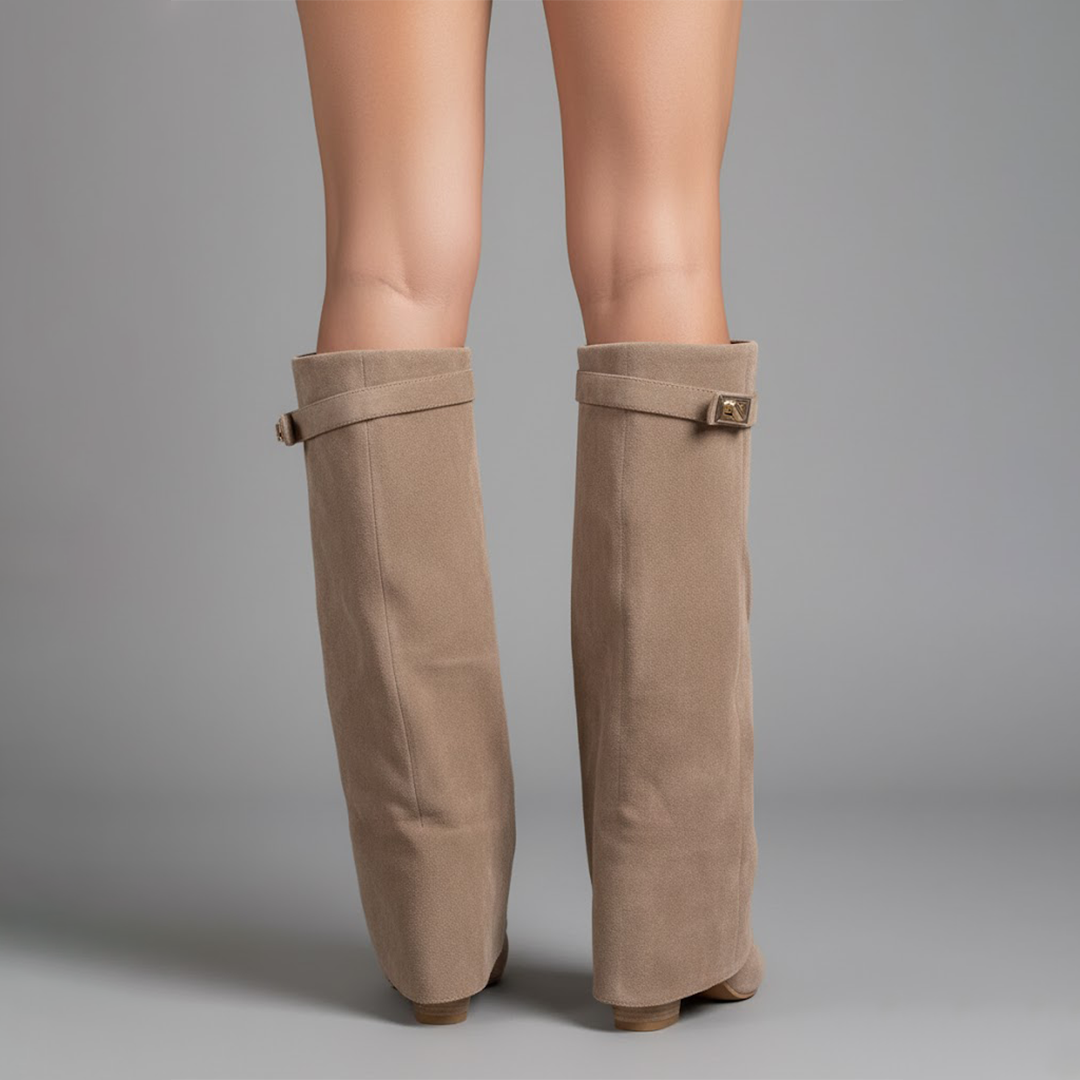 CONNIE | LEATHER THIGH-HIGH BOOTS