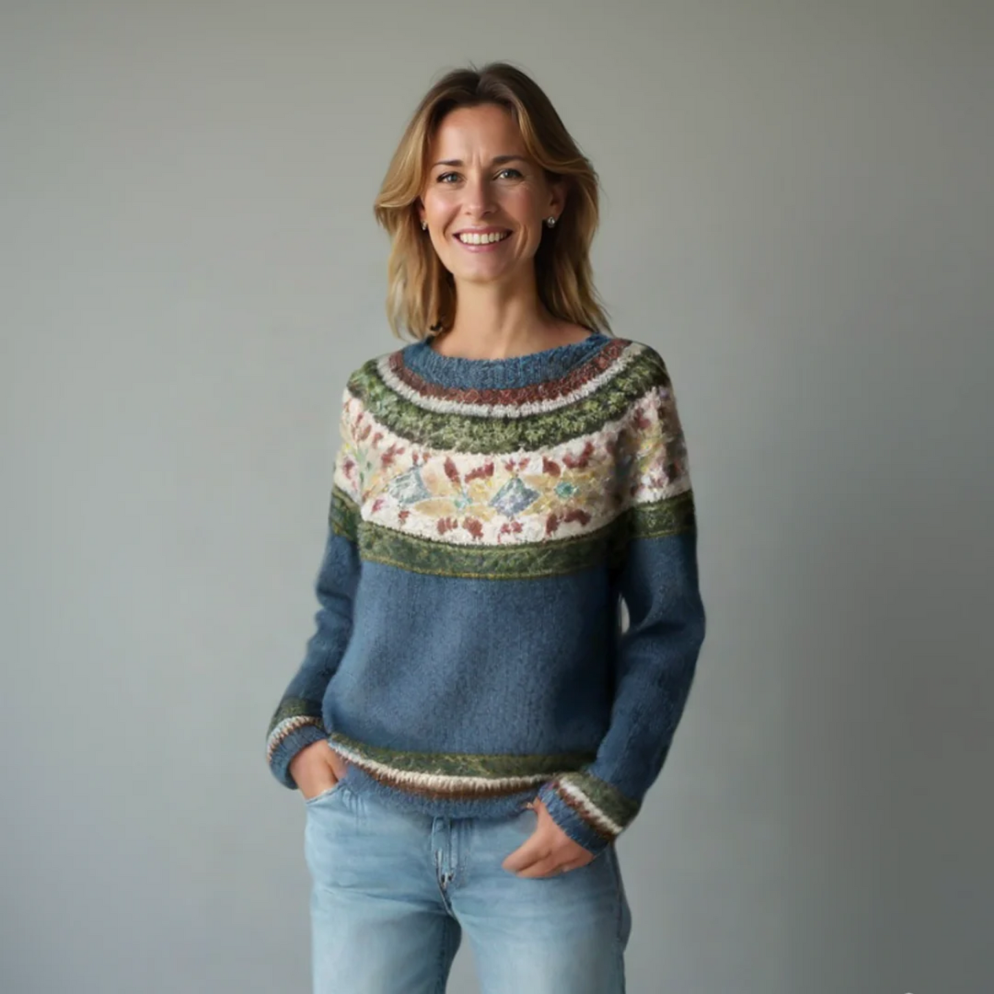 BELLA | FAIR ISLE SWEATER