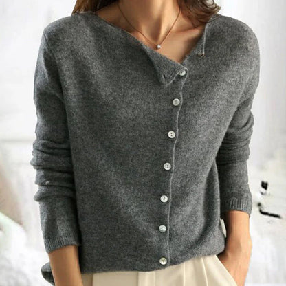 CLARA | LIGHTWEIGHT BUTTON SWEATER