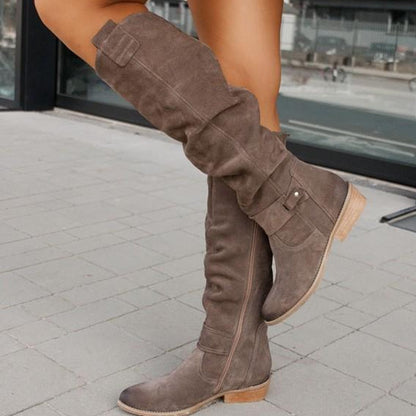EVA | SIDE ZIP RIDING BOOTS