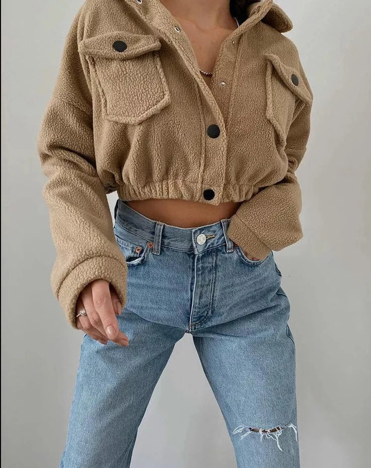 MILLIE | CASUAL CROPPED JACKET