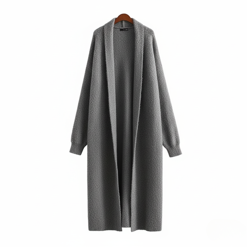 GABRIELLE | LONGLINE OPEN CARDIGAN