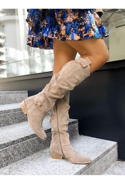 EVA | SIDE ZIP RIDING BOOTS