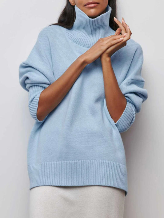 ABIGAIL | OVERSIZED TURTLENECK SWEATER