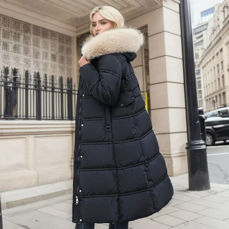 FLORENCE | HIGH-COLLAR PUFFER COAT