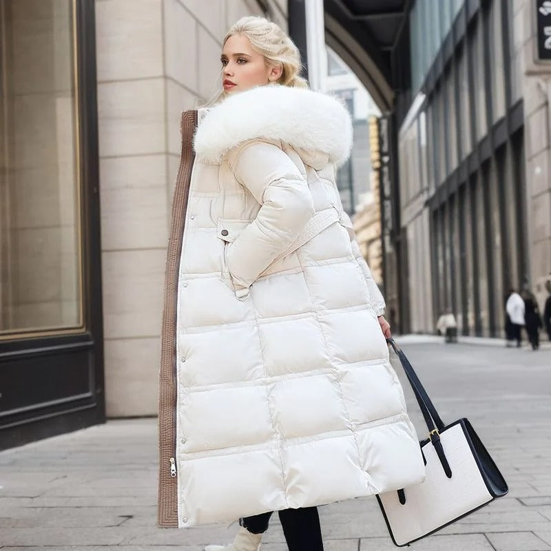 FLORENCE | HIGH-COLLAR PUFFER COAT