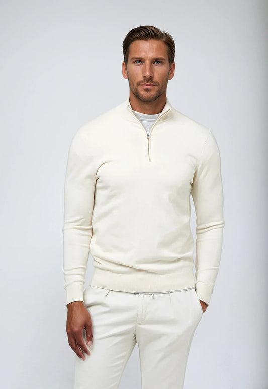 MICHAEL | CLASSIC HALF ZIP SWEATSHIRT