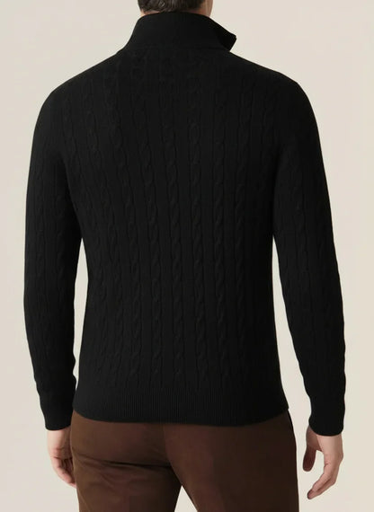 COLIN | SPRING CABLE KNIT SWEATER