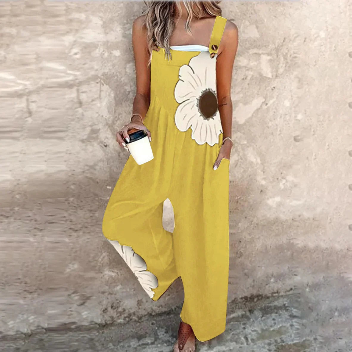 SOPHIE | PRINTED OVERALLS