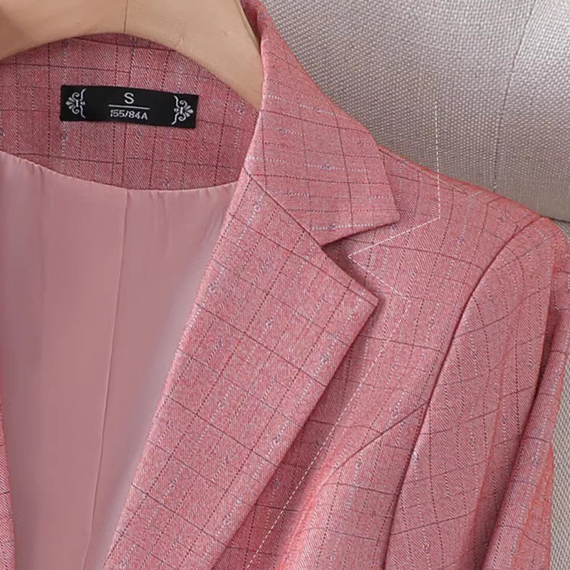 ZARA | GRID PATTERN BLAZER