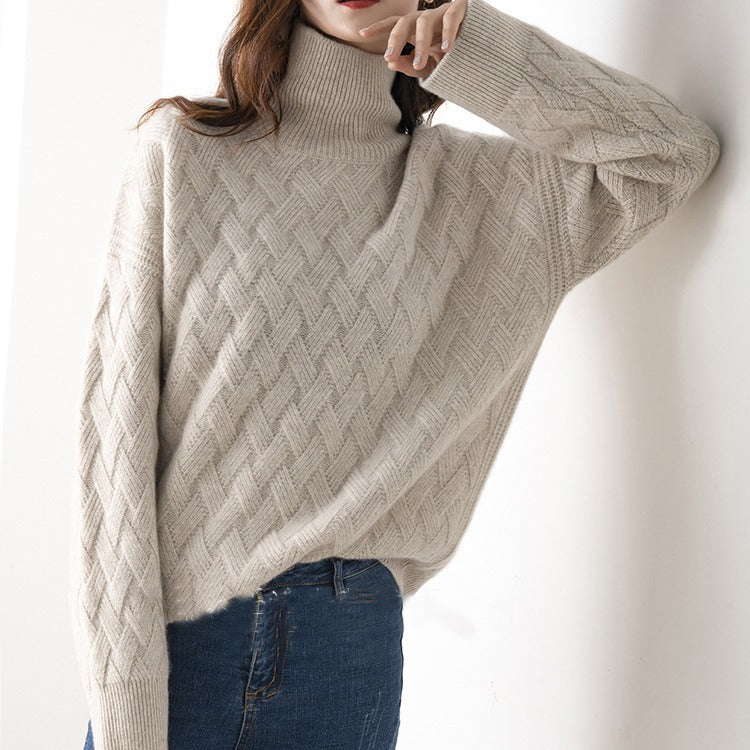 MAKAYLA | SPRING TURTLENECK SWEATER