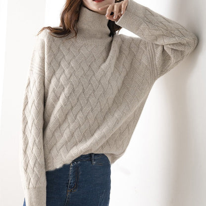 MAKAYLA | SPRING TURTLENECK SWEATER