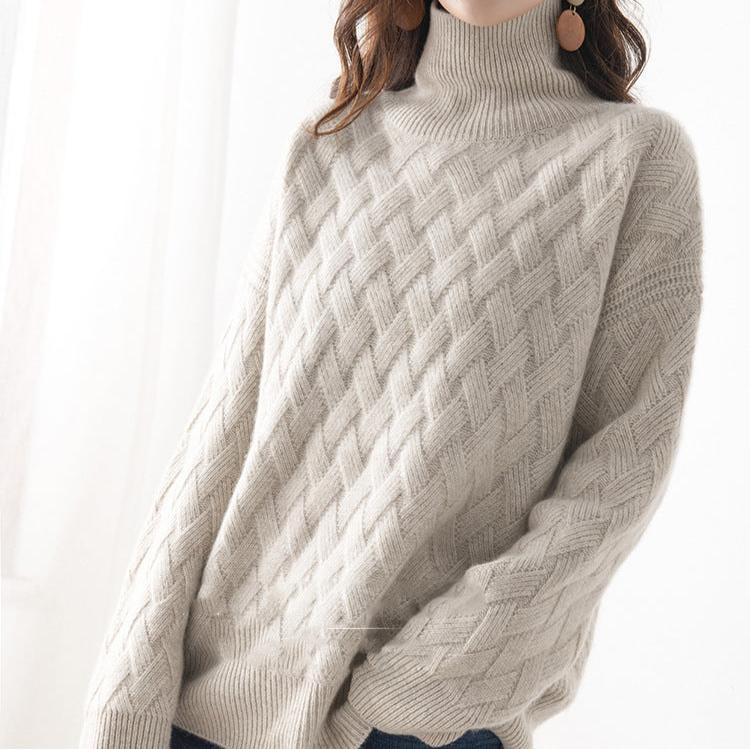 MAKAYLA | SPRING TURTLENECK SWEATER