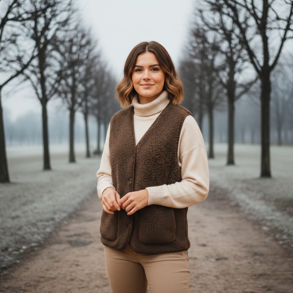 EMILY | SPRING SHERPA VEST