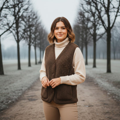 EMILY | SPRING SHERPA VEST
