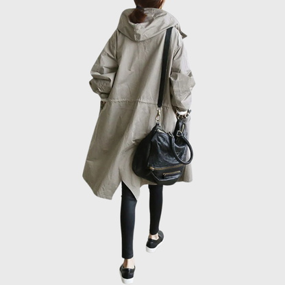 CATHERINE | HOODED LONG COAT