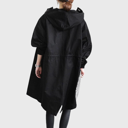 CATHERINE | HOODED LONG COAT