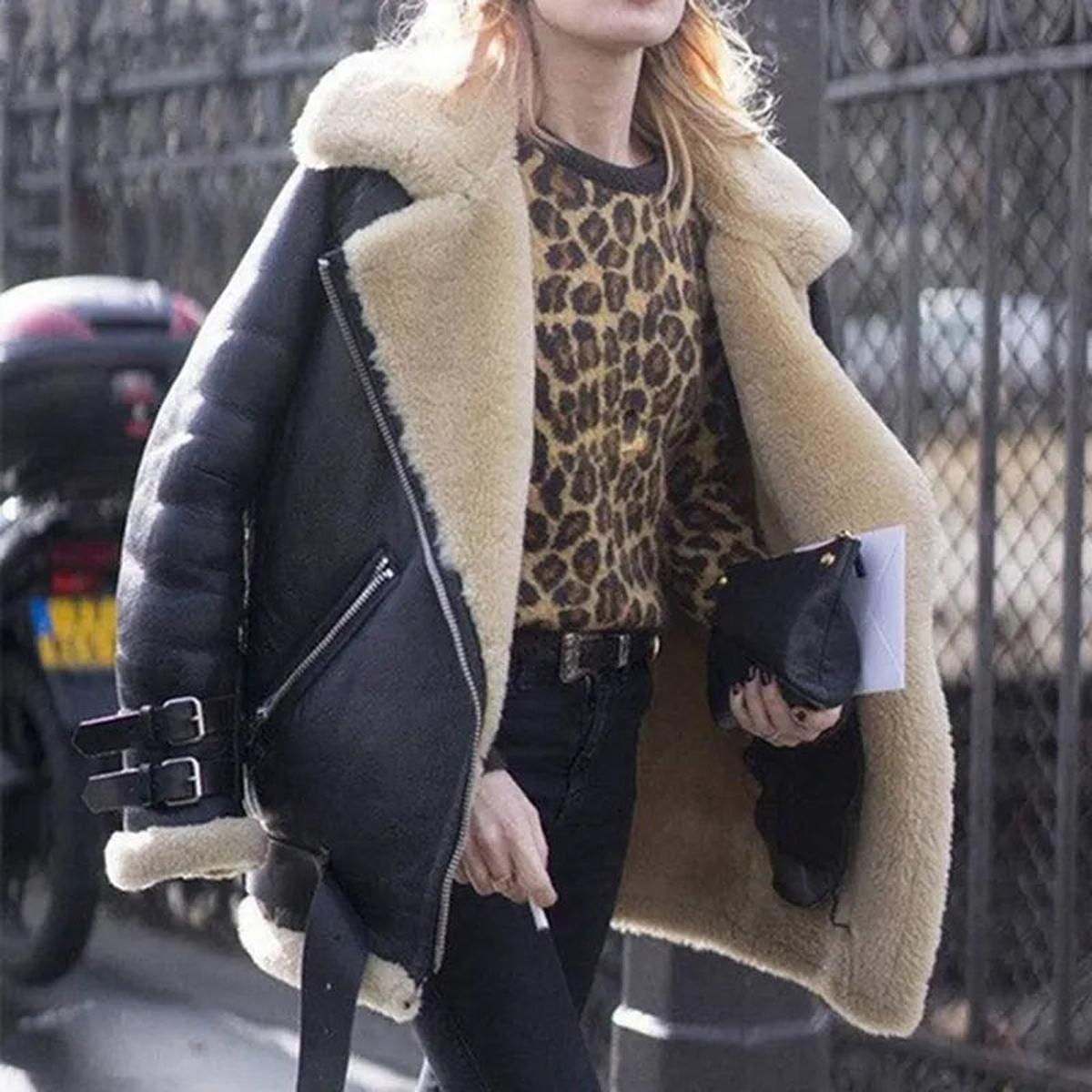 ISABEL | WINTER BIKER JACKET