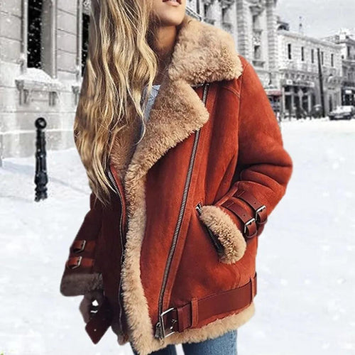 ISABEL | WINTER BIKER JACKET