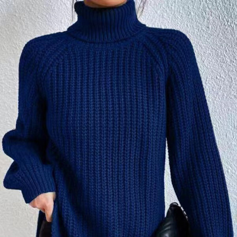 HANNAH | TURTLENECK KNIT SWEATER