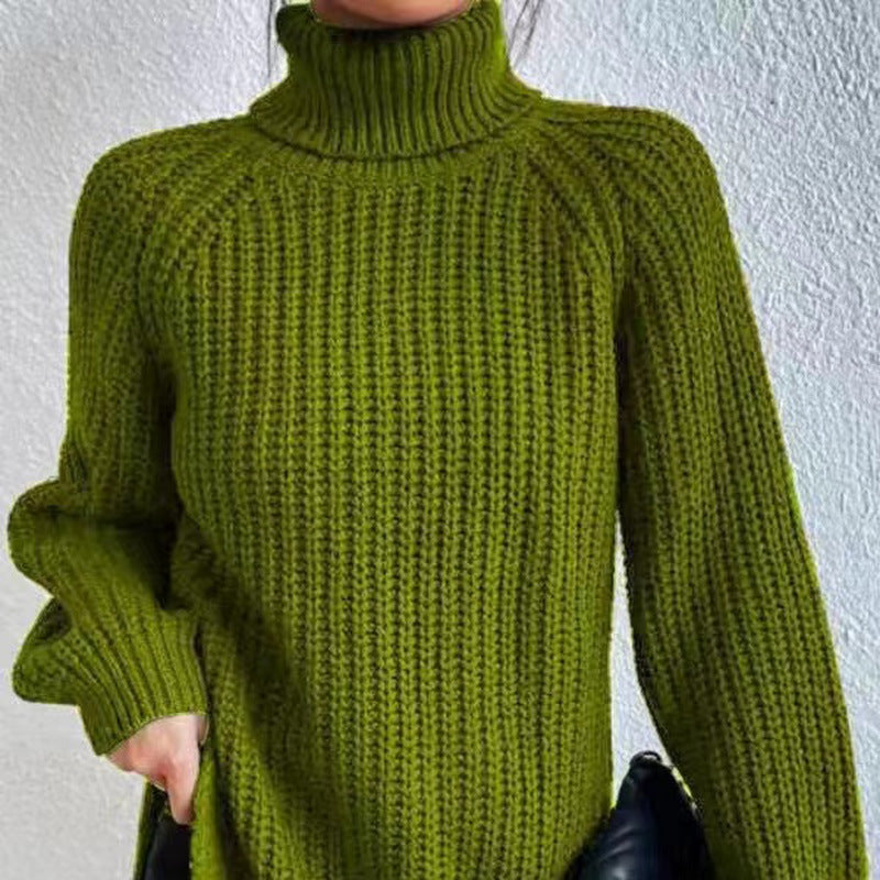 HANNAH | TURTLENECK KNIT SWEATER