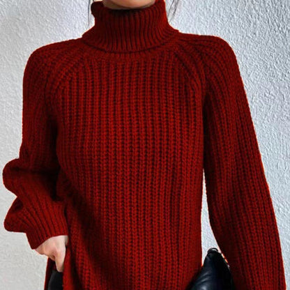 HANNAH | TURTLENECK KNIT SWEATER