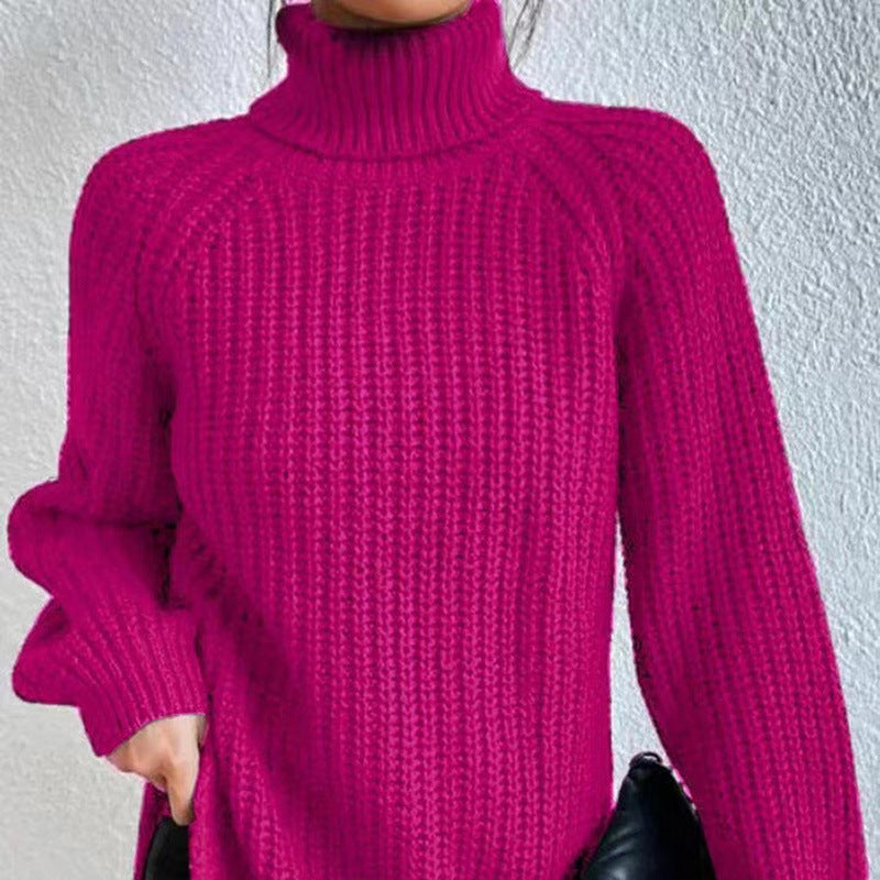 HANNAH | TURTLENECK KNIT SWEATER