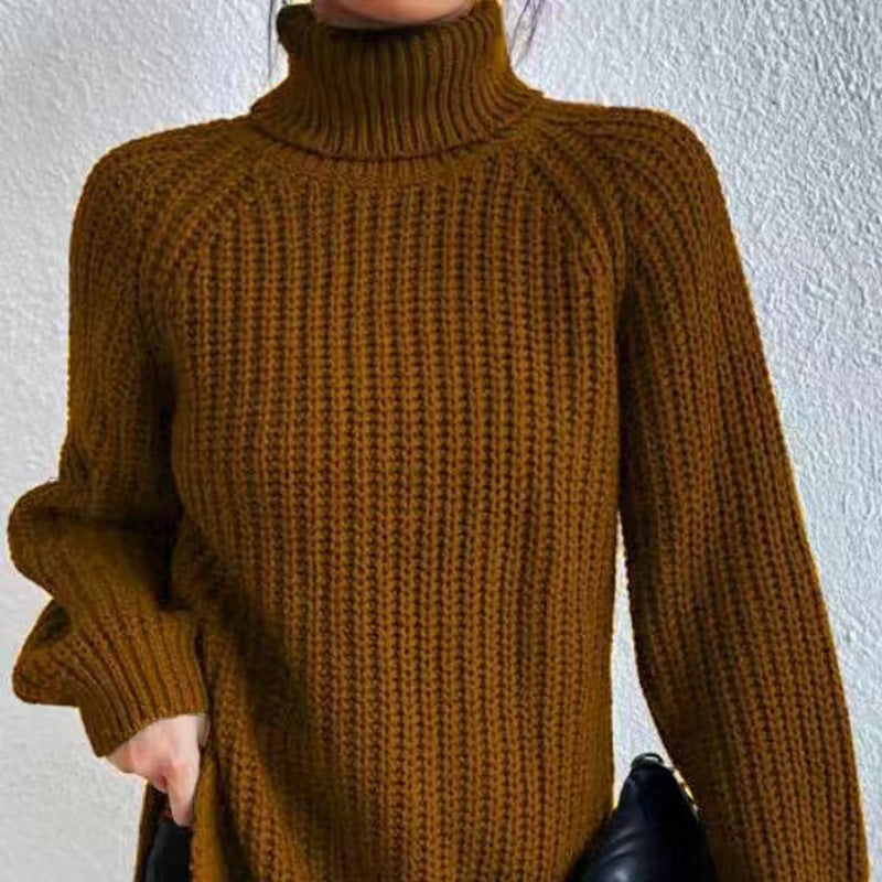 HANNAH | TURTLENECK KNIT SWEATER