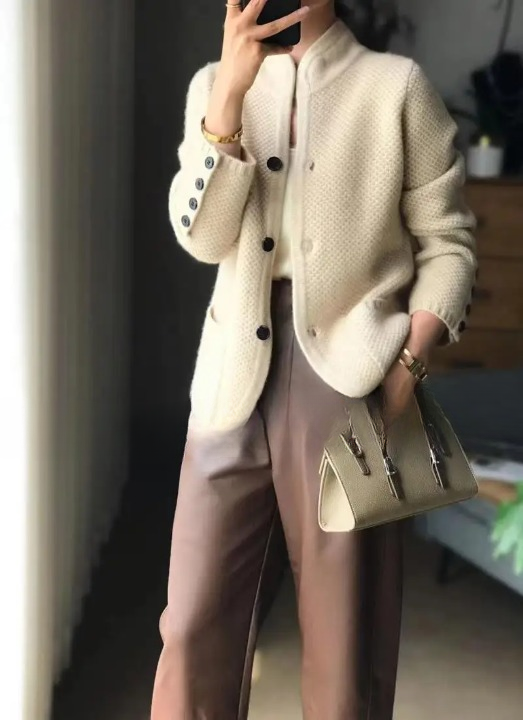 DANIELLE | WINTER BUTTON CARDIGAN