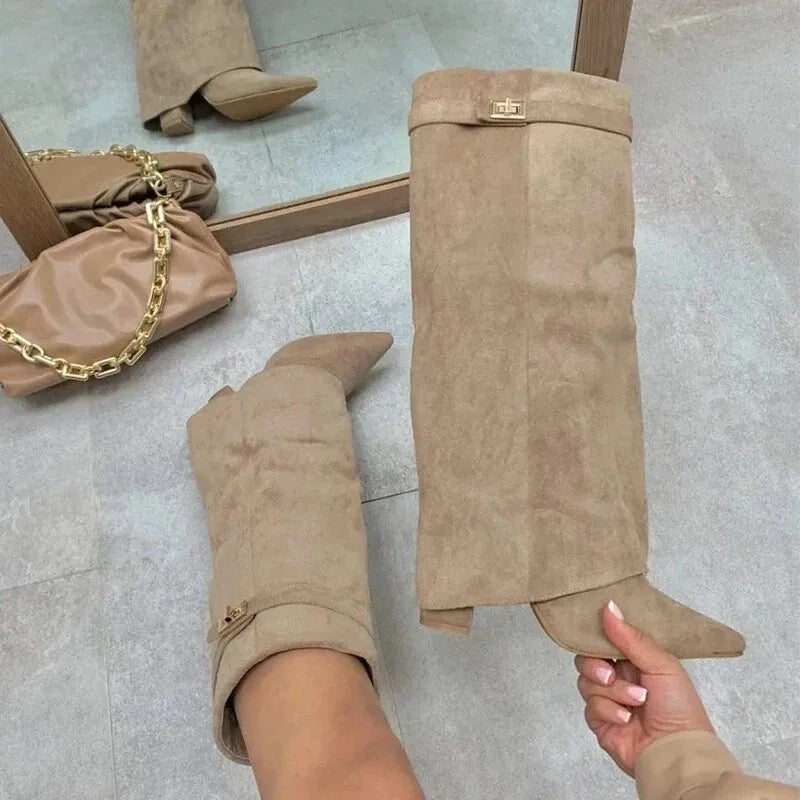ELLA | LEATHER THIGH-HIGH BOOTS