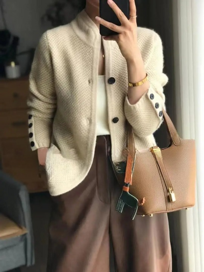 DANIELLE | WINTER BUTTON CARDIGAN