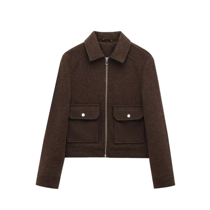 MAISIE | UTILITY CROPPED JACKET