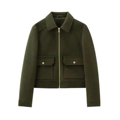 MAISIE | UTILITY CROPPED JACKET