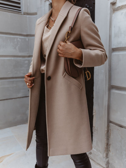 FREYA | ELEGANT BUTTON COAT