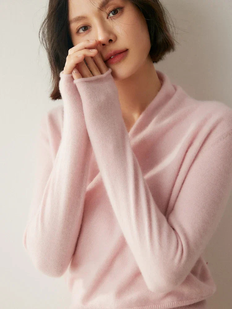 KATE | ELEGANT WRAP SWEATER