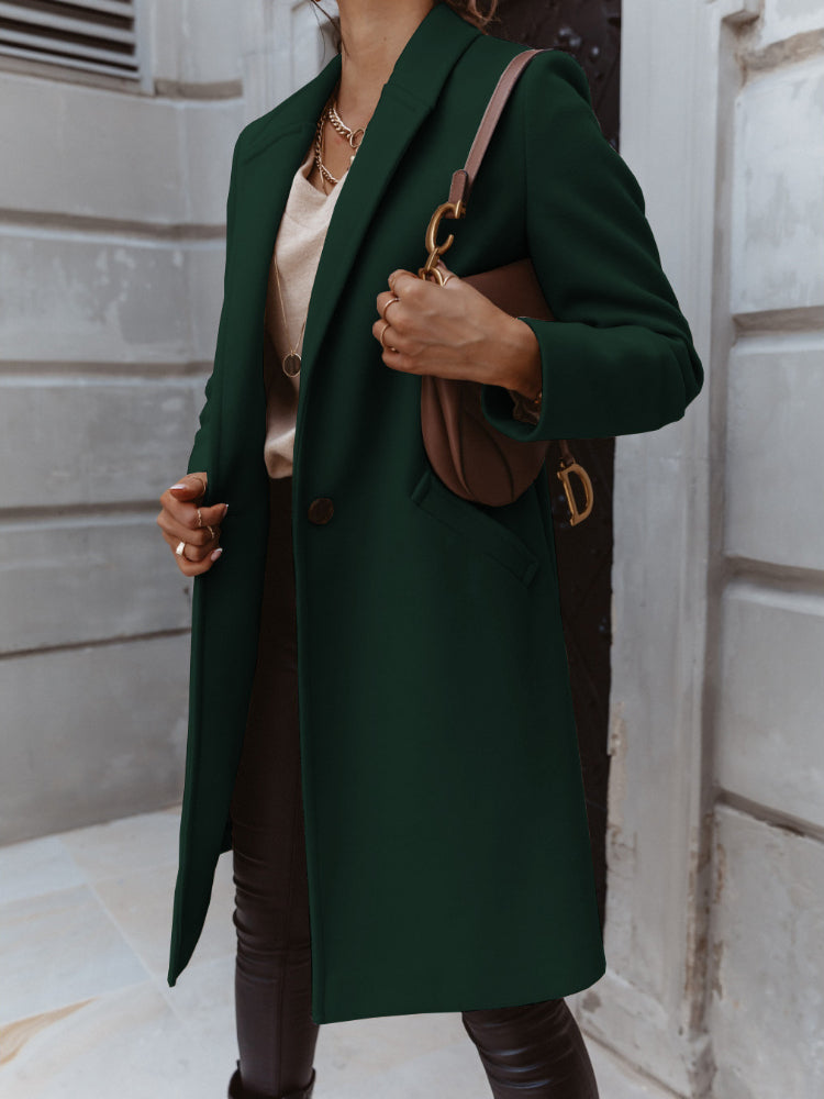 FREYA | ELEGANT BUTTON COAT