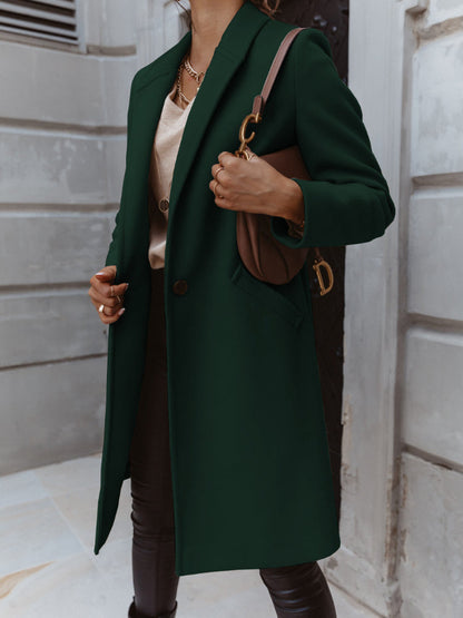 FREYA | ELEGANT BUTTON COAT
