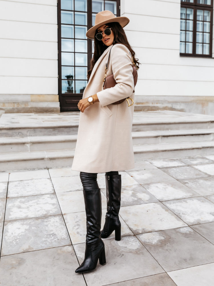 FREYA | ELEGANT BUTTON COAT
