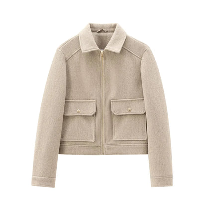 MAISIE | UTILITY CROPPED JACKET