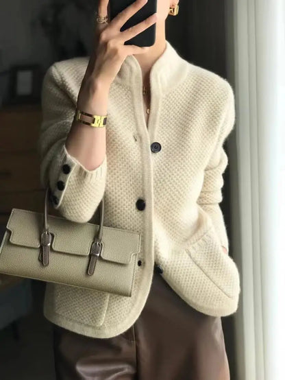DANIELLE | WINTER BUTTON CARDIGAN