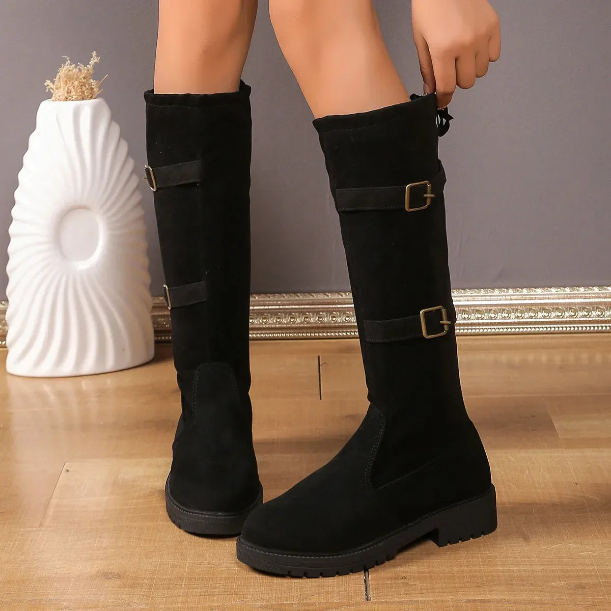 STELLA | CASUAL SUEDE BOOTS