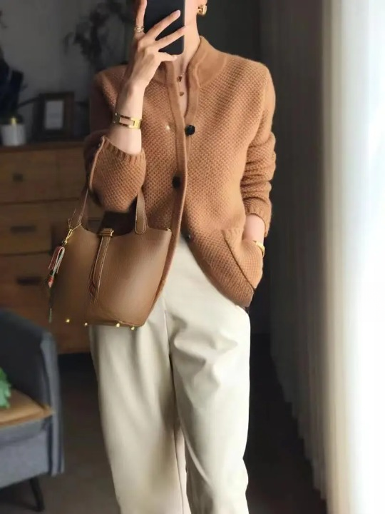 DANIELLE | WINTER BUTTON CARDIGAN