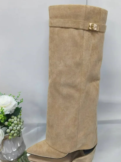 ELLA | LEATHER THIGH-HIGH BOOTS