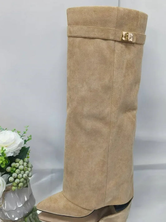 ELLA | LEATHER THIGH-HIGH BOOTS