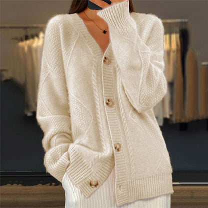 CHLOE | COZY LONG-SLEEVED CARDIGAN