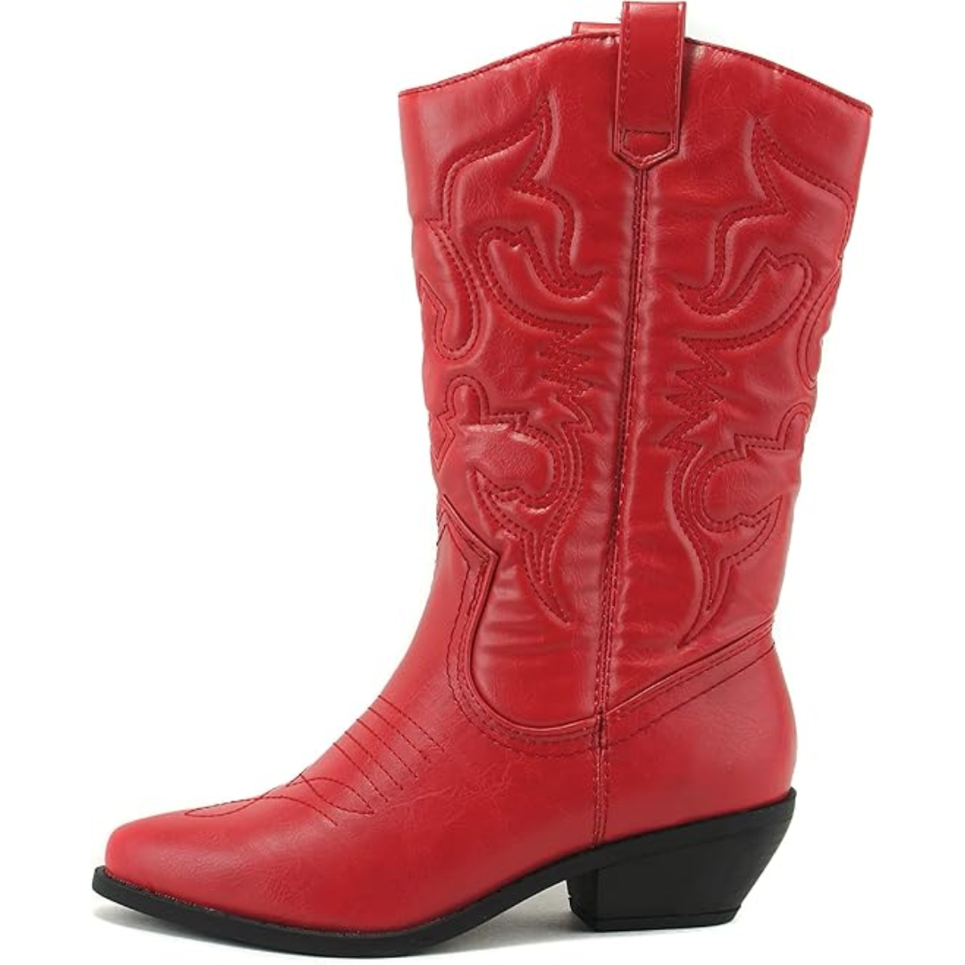 BETH | CLASSIC LEATHER COWBOY BOOTS