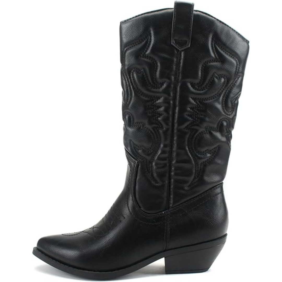 BETH | CLASSIC LEATHER COWBOY BOOTS