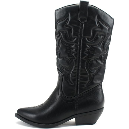 BETH | CLASSIC LEATHER COWBOY BOOTS